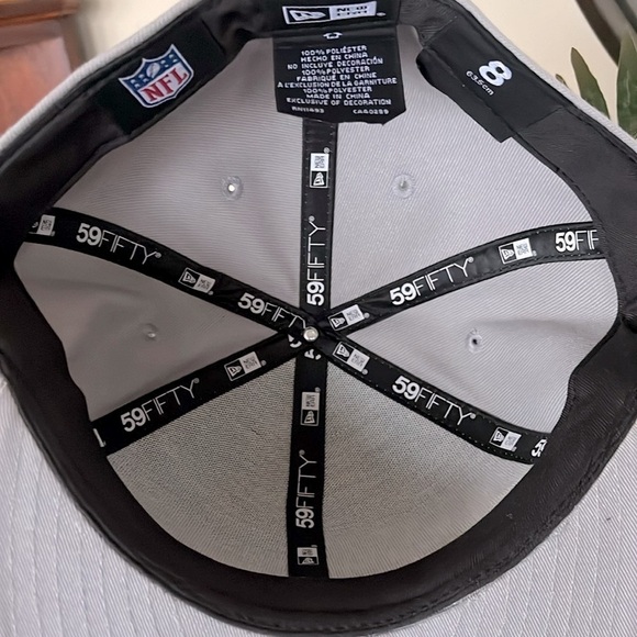 Brand New NEW ERA Philadelphia Eagles Light Gray Hat Embroidered Logo Hat NFL - Picture 13 of 15